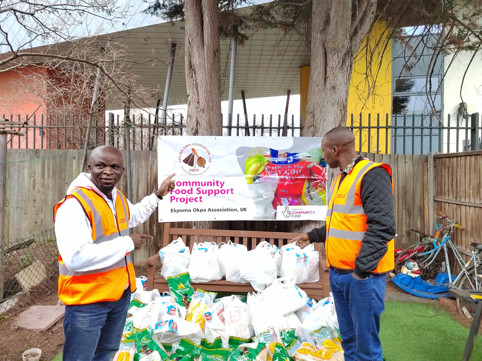 Ekpoma Okpa Association UK Shadwell food support outreach