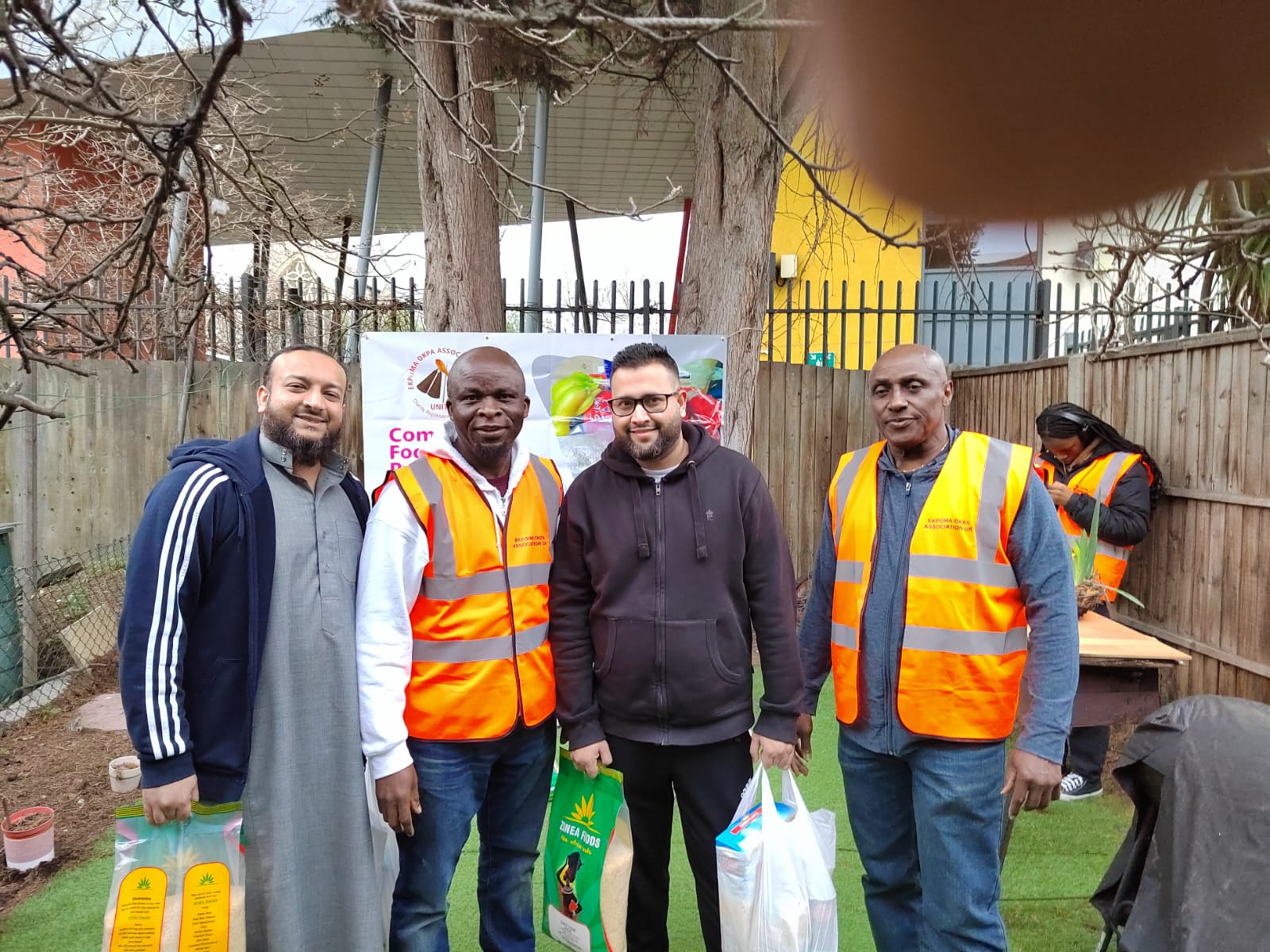 Community food support activities in Shadwell, East London